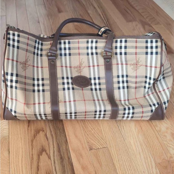 Burberry Boston Holdall Weekender Duffle Bag - Picture 1 of 10
